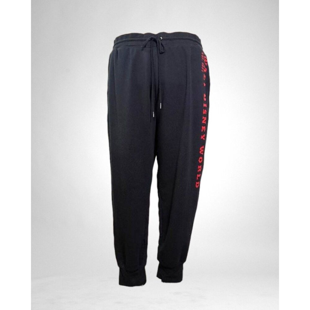 Walt Disney World Black Fleece Joggers, EUC! Size 3X